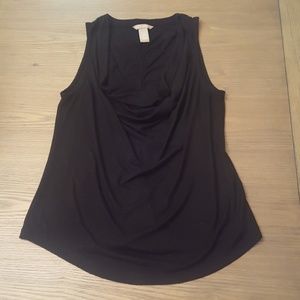 Cowl neck shirt